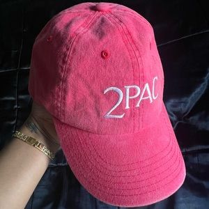 Pink Tupac Hat